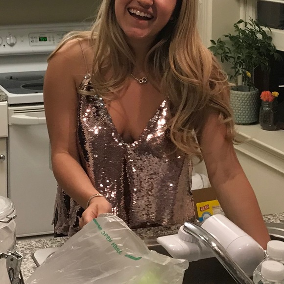 Free People Sequin Top - Picture 4 of 4